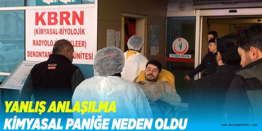 YANLIŞ ANLAŞILMA KİMYASAL PANİĞE NEDEN OLDU