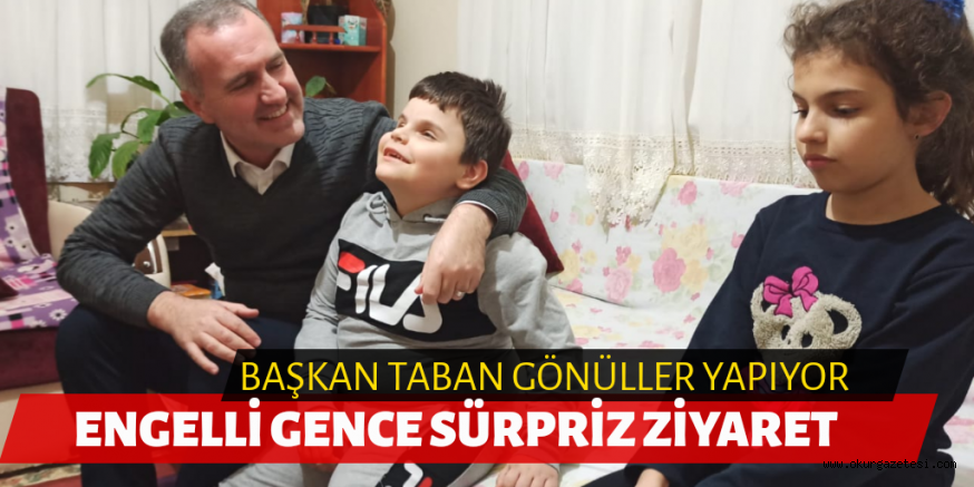 BAŞKAN TABAN GÖNÜLLER YAPIYOR