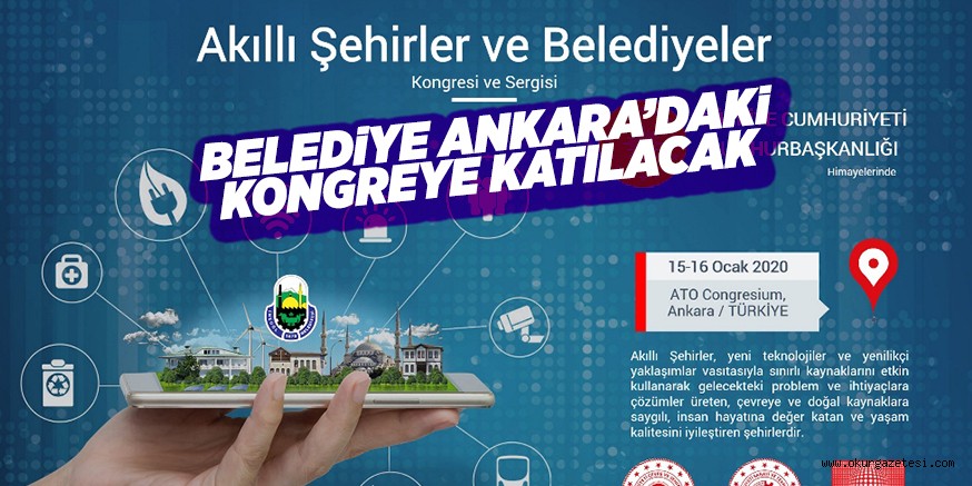 BELEDİYE KONGREYE KATILACAK