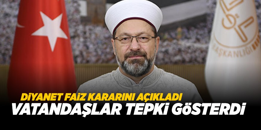 DİYANETİN FETVASINA TEPKİ