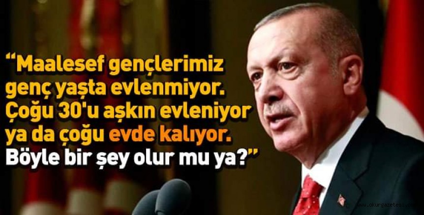 GENÇLER EVLENMİYOR