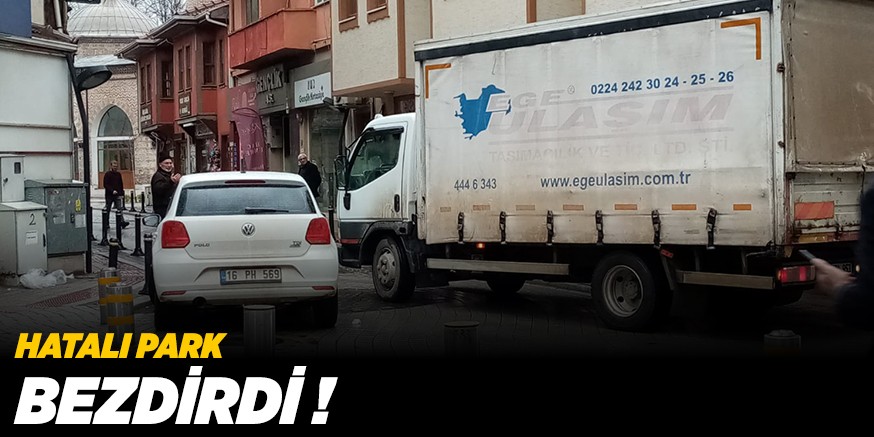 HATALI PARK BEZDİRDİ
