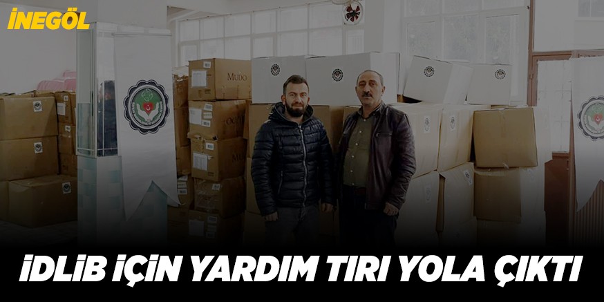 iDLiB iÇiN  YARDIM TIRI YOLA ÇIKTI