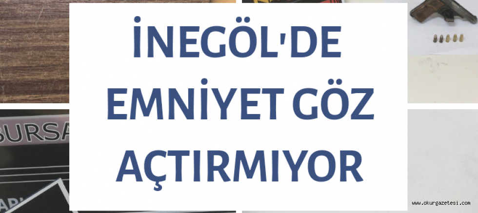 İNEGÖL EMNİYETİ HUZUR UYGULAMALARINA DEVAM EDİYOR