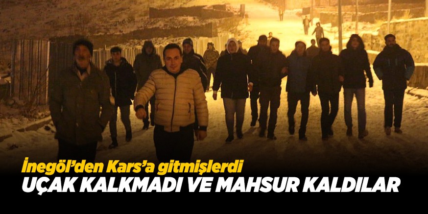 KARS’TA MAHSUR KALDILAR