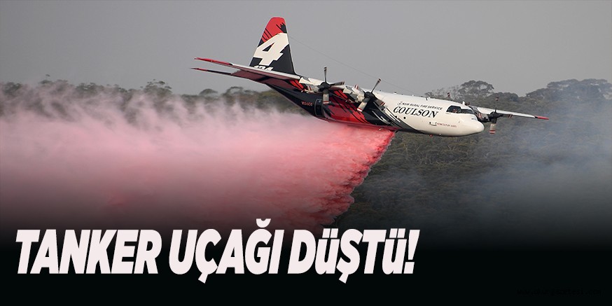 TANKER UÇAĞI DüŞTü!
