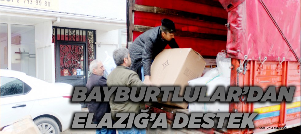 BAYBURTLULAR’DAN ELAZIĞ’A DESTEK