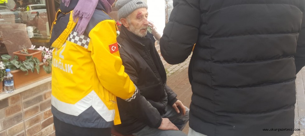 Bisiklet kazası; 1 yaralı