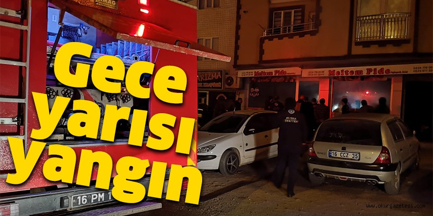 Gece yarısı yangın