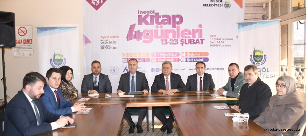 İNEGÖL’DE KİTAP ŞÖLENİ BAŞLIYOR