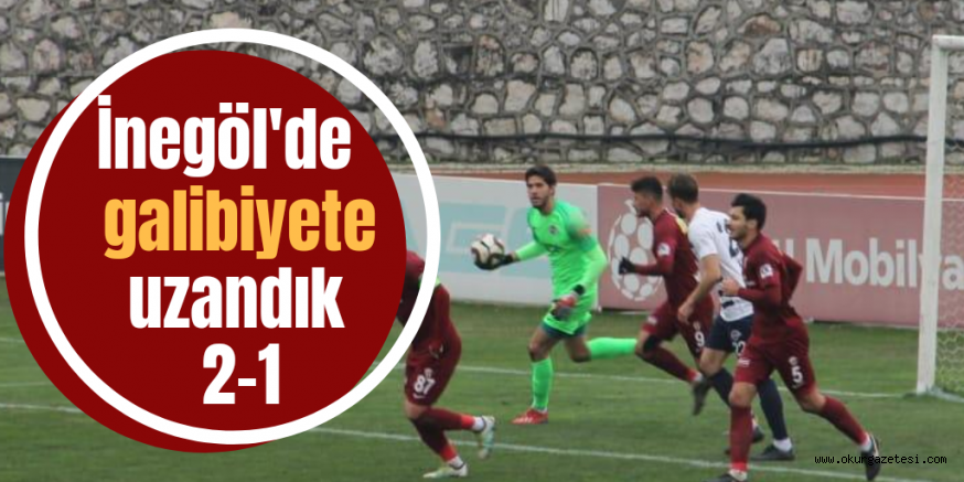 İNEGÖLSPOR KAZANDI