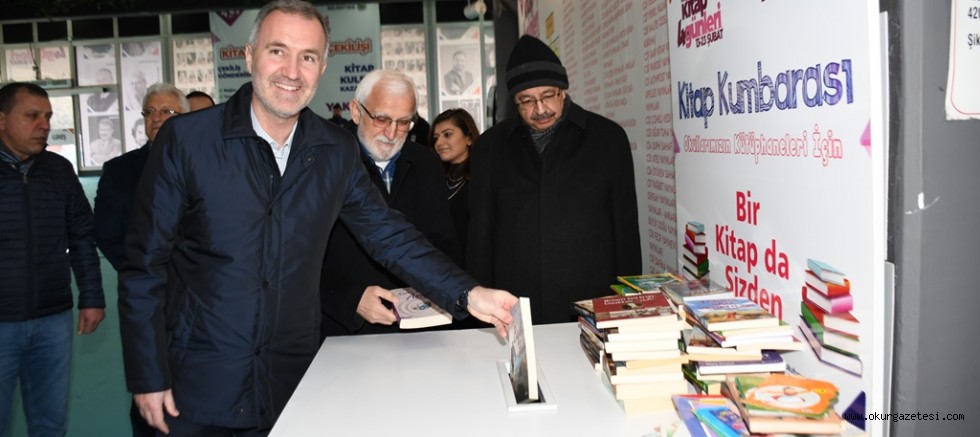 KİTAP KUMBARASIYLA KÜTÜPHANESİZ OKUL KALMASIN