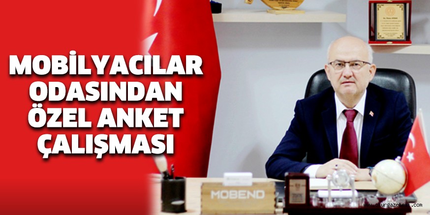 MOBİLYACILAR ODASINDAN ÖZEL ANKET ÇALIŞMASI
