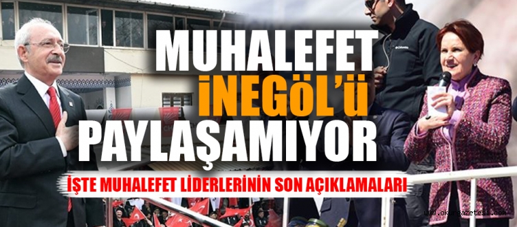 MUHALEFET BURSA’YI ALMAK iÇiN iNEGöL’ü GöZüNE KESTiRDi