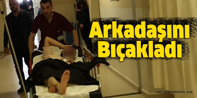 Arkadaşını Bıçakladı