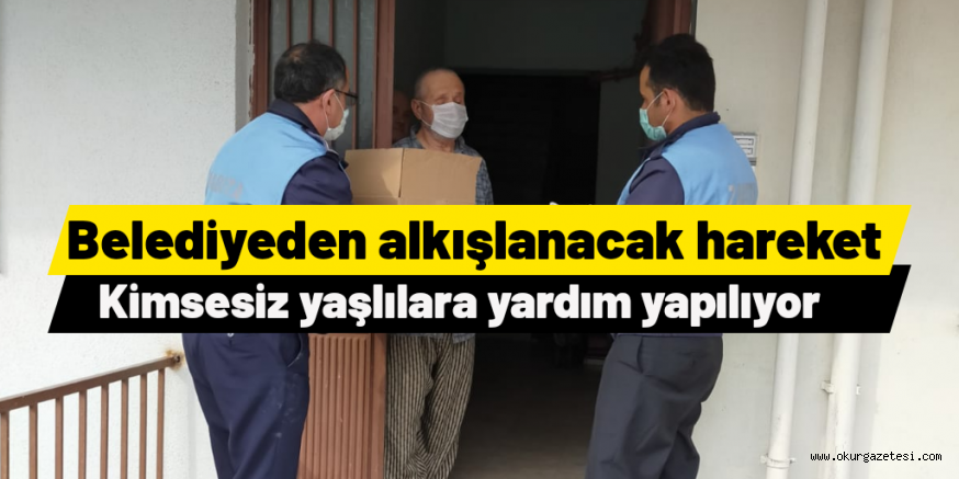 Belediyeden alkışlanacak hareket