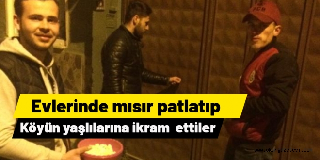 EDEBEY GENÇLERİNDEN ALKIŞLANACAK HAREKET