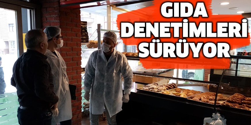 GIDA DENETİMLERİ SÜRÜYOR