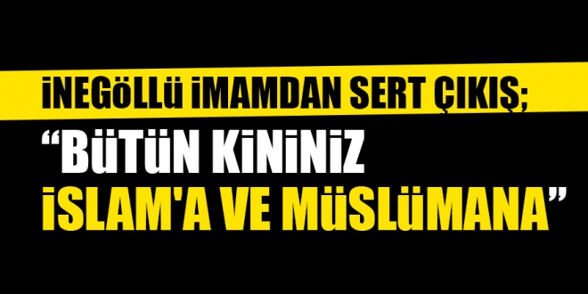 İMAMLARI HEDEF ALANLARA BÖYLE İSYAN ETTİ