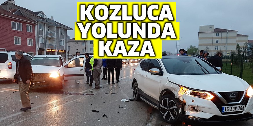 KOZLUCA YOLUNDA KAZA