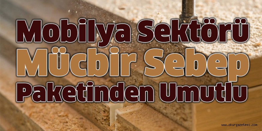 Mobilya Sektörü mücbir sebep paketinden umutlu