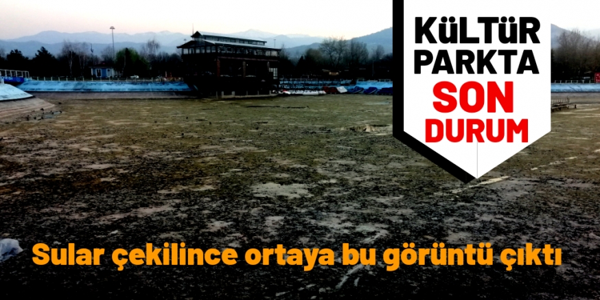 SULAR ÇEKİLİNCE ORTAYA BU GÖRÜNTÜ ÇIKTI