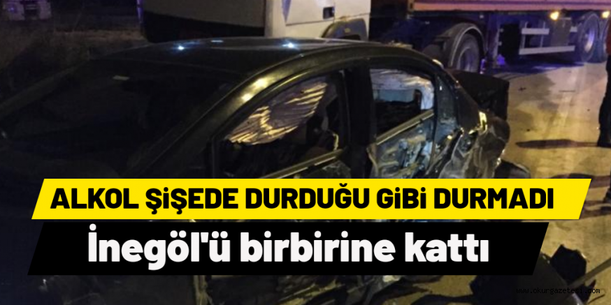 3 ARACA ÇARPTI; 1 YARALI