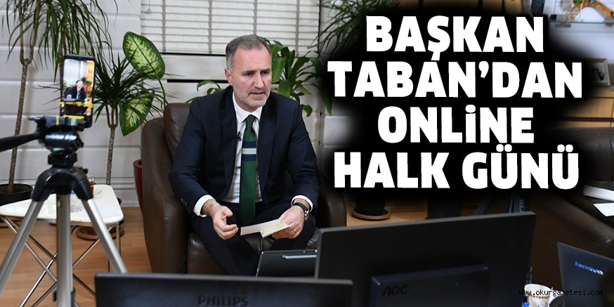 BAŞKAN ALPER TABAN’DAN ONLİNE HALK GÜNÜ