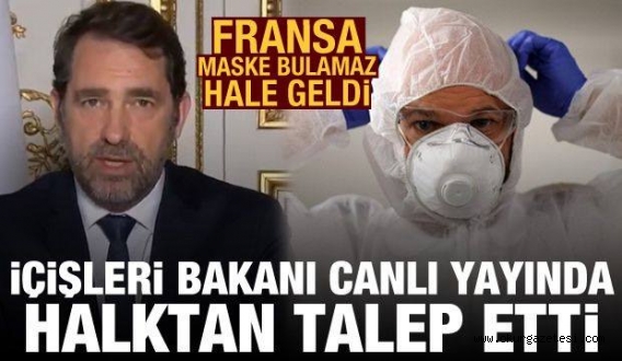 Fransa doktorlar için halktan maske topluyor