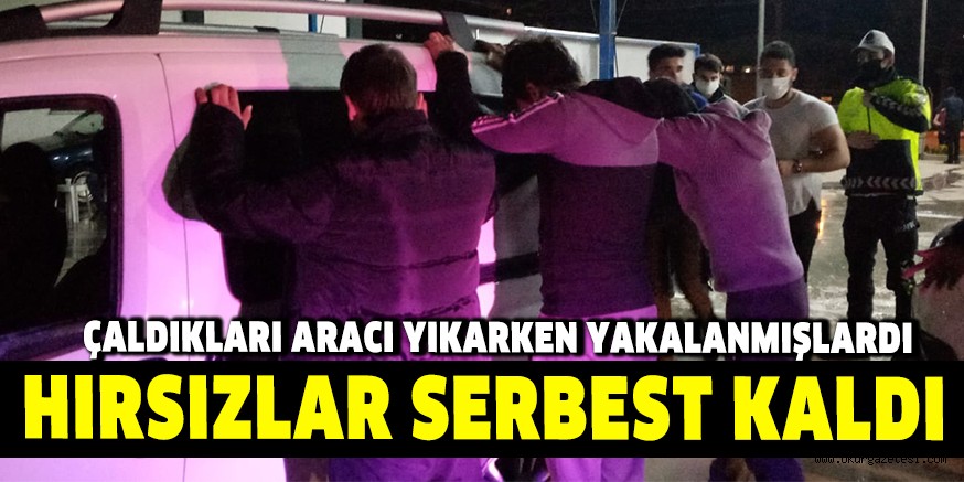 HIRSIZLAR SERBEST KALDI