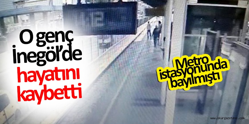 İNEGÖL’DE HAYATINI KAYBETTİ