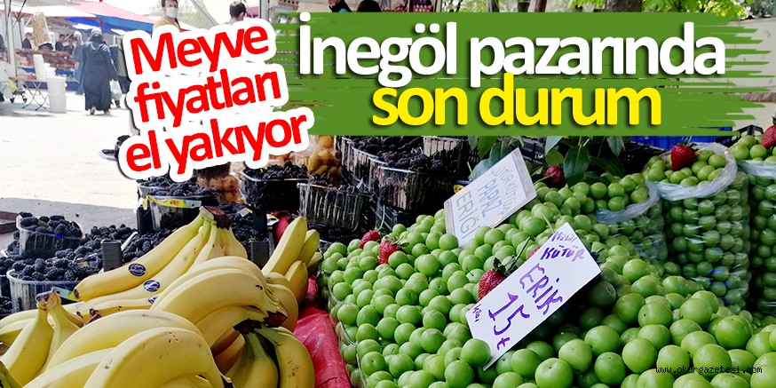 MEYVE FİYATLARI EL YAKIYOR