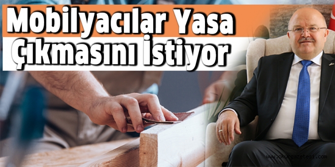 Mobilyacılar yasa çıkmasını istiyor