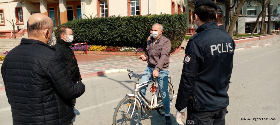 VATANDAŞIN BAHANESİ EMNİYET MÜDÜRÜNE TAKILDI