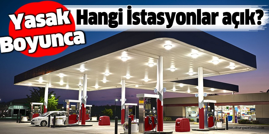 Yasak boyunca İnegölde hangi petroller açık?
