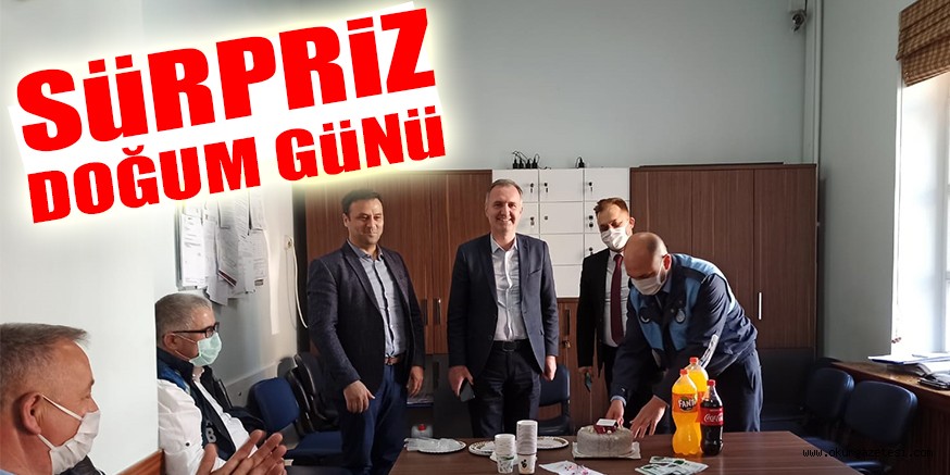 ZABITAYA SÜRPRİZ DOĞUM GÜNÜ