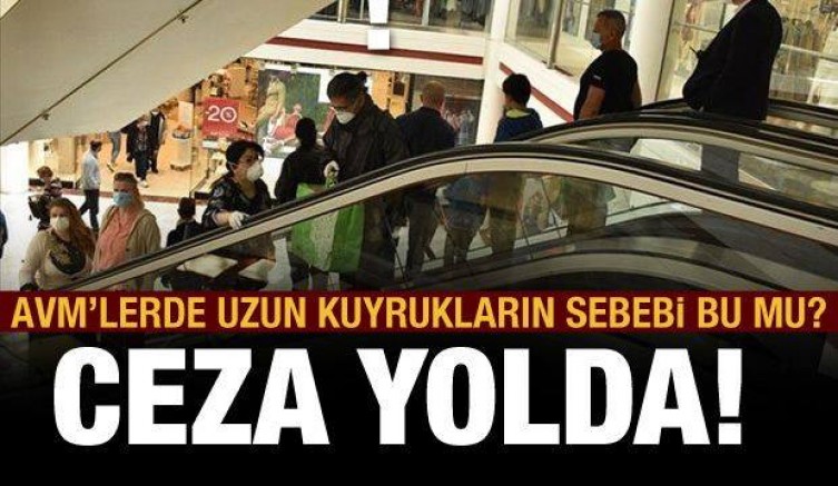 AVM’lere ceza yolda…