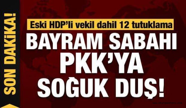 BAYRAM SABAHI SOĞUK DUŞ