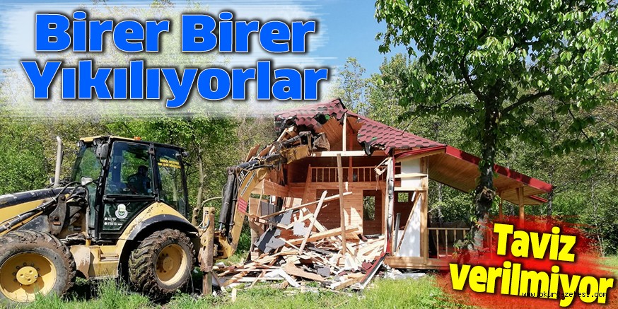BİRER BİRER YIKILIYORLAR