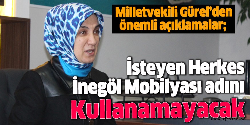 Herkes İnegöl Mobilyası adını kullanamayacak