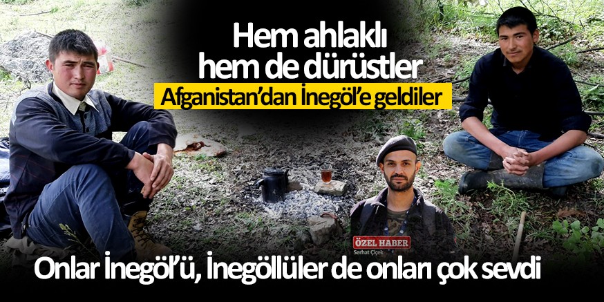 İNEGÖL’ÜN ÇOBAN YÜKÜNÜ AFGAN ÇOBANLAR ÇEKİYOR