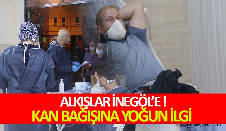 Kan bağışına yoğun ilgi
