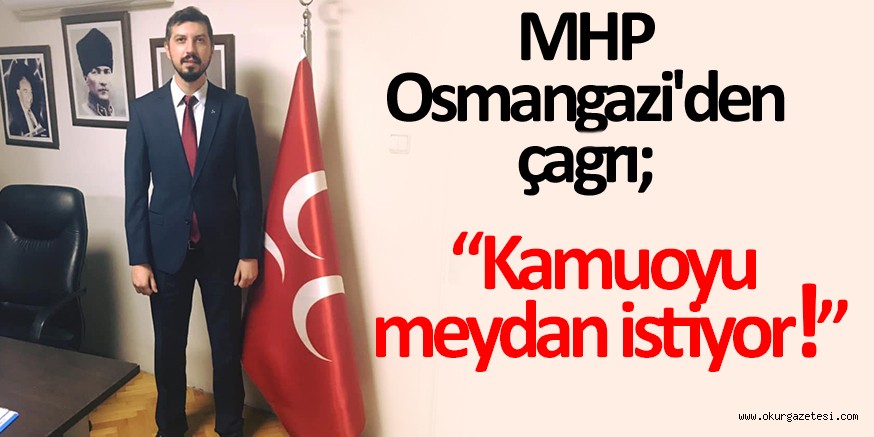 MHP Osmangazi’den Diyanete çağrı