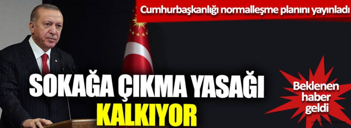 Normalleşme takvimi belli oldu… İddiası