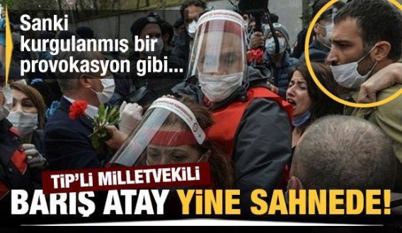 Provokatör Barış Atay 1 Mayıs’ta yine sahnede