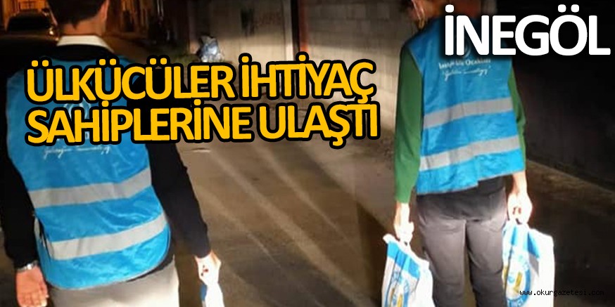 ÜLKÜCÜLER İHTİYAÇ SAHİPLERİNE ULAŞTI