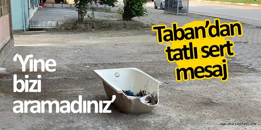 Alper Taban’dan ‘Tatlı sitem’ “Yine bizi aramadınız”
