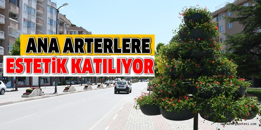 ANA ARTERLERE MODÜLER SAKSILARLA ESTETİK KATILIYOR