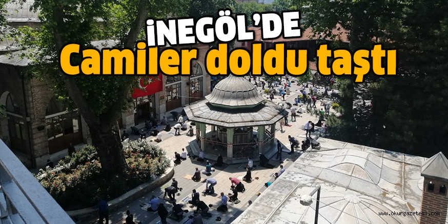 Camiler doldu taştı