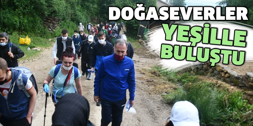 DOĞASEVERLER YEŞİLLE BULUŞTU